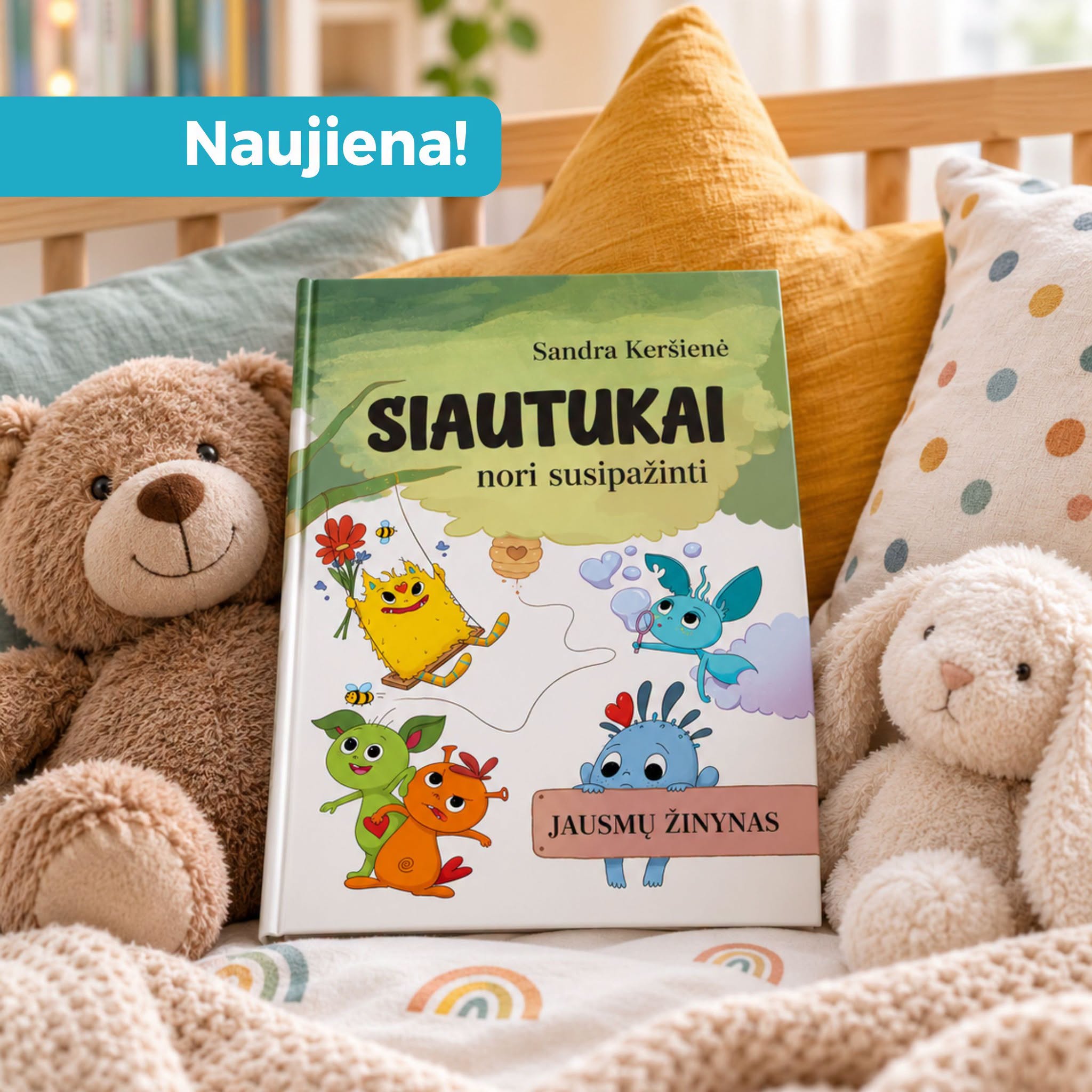 Naujiena! SIAUTUKAI nori draugauti!